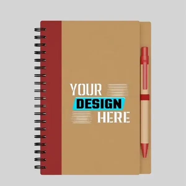Eco Spiral Notebook & Pen