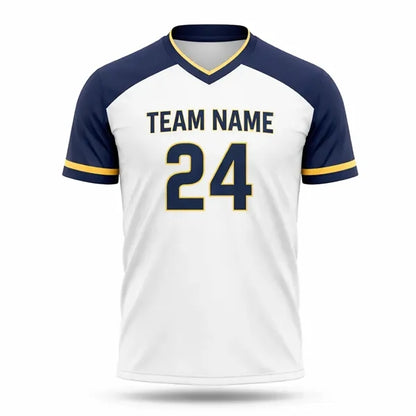 Spandex with Mesh Football Fanwear Jersey (Full Color)