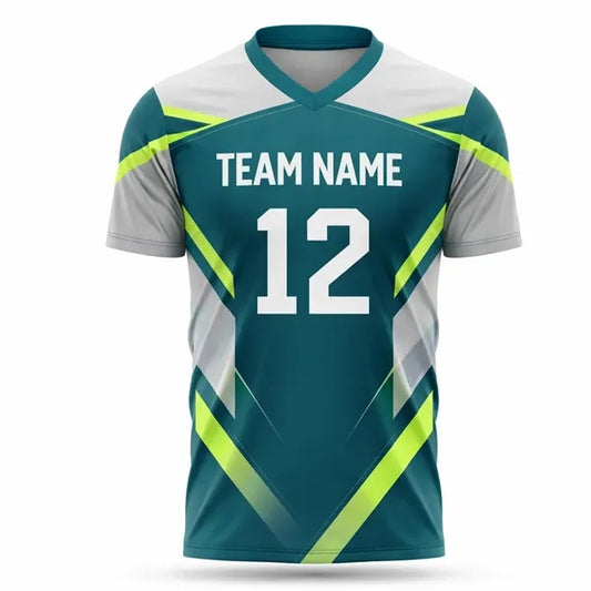Unisex Full Color Football Fanwear Jersey with Mesh Siding