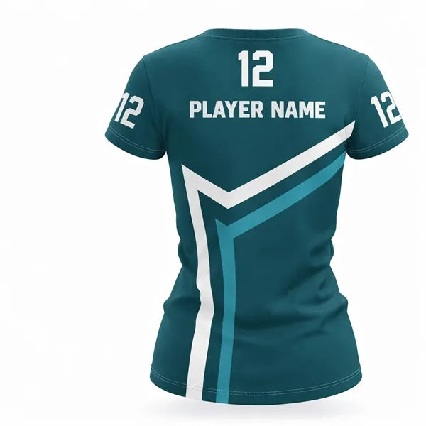 Women's Siding Mesh Fanwear Football Jersey (Sublimated)