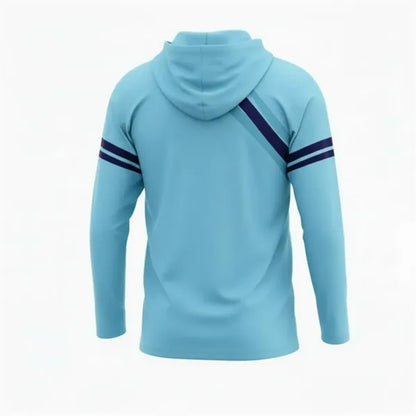 Unisex Sublimated SolarProtect Long Sleeve Hooded T-Shirt