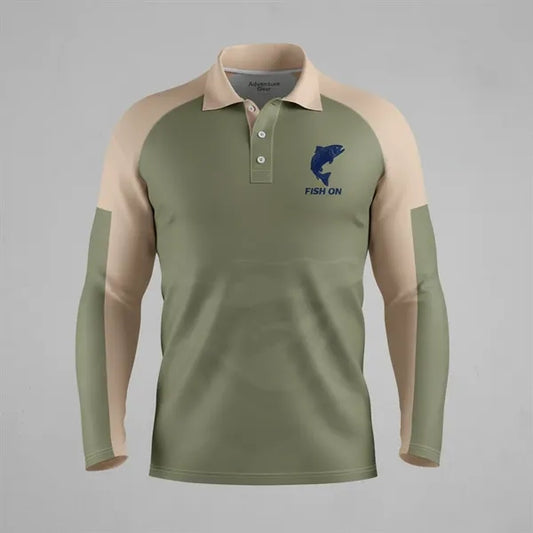 SolarProtect Long Sleeve Polo T-shirt Unisex Sublimated