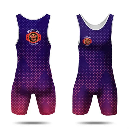 Custom Men's Wrestling Singlet Full Sublimation