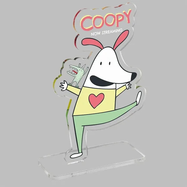 Acrylic Standee with slotted base