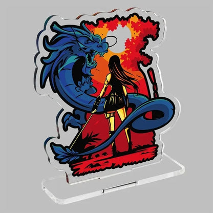 Acrylic Standee with slotted base
