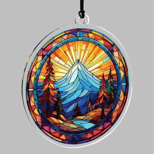 Acrylic Rearview Mirror Charm