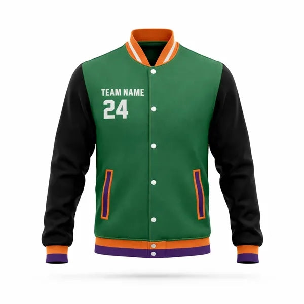 Unisex Sublimated Double Layer Varsity Jacket