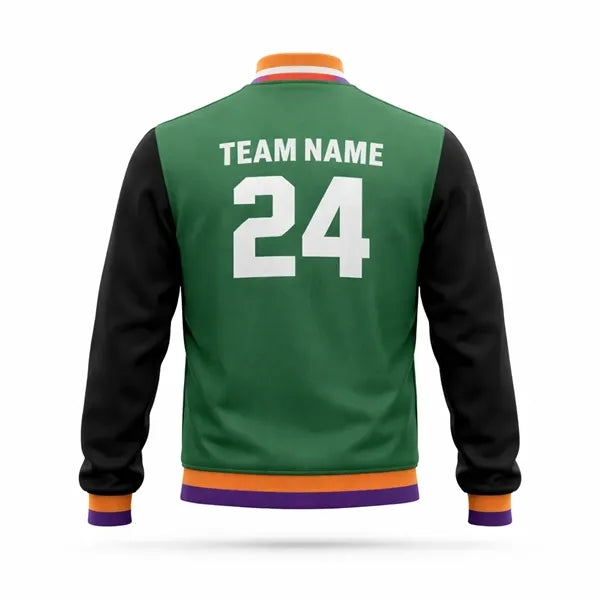 Unisex Sublimated Double Layer Varsity Jacket