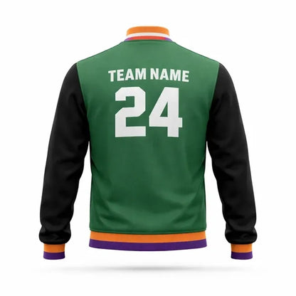 Unisex Sublimated Double Layer Varsity Jacket
