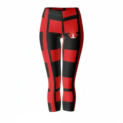 Women's Yoga Capri Pants Premium Quality Sublimation-250G