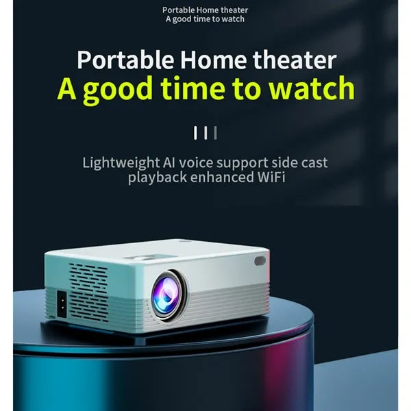 Compact Multi-Interface Projector for Home Entertainment