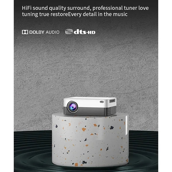 Compact Multi-Interface Projector for Home Entertainment