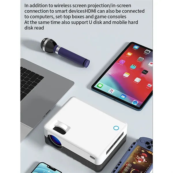 Compact Multi-Interface Projector for Home Entertainment