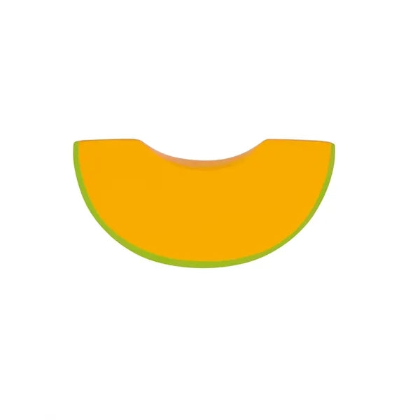 Cantaloupe Slice Shape Stress Ball