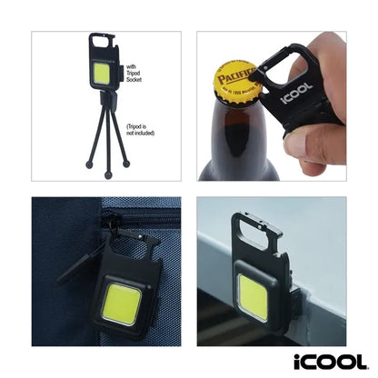 iCOOL Elwood Rechargeable Multi-Function COB Emergency Wo...