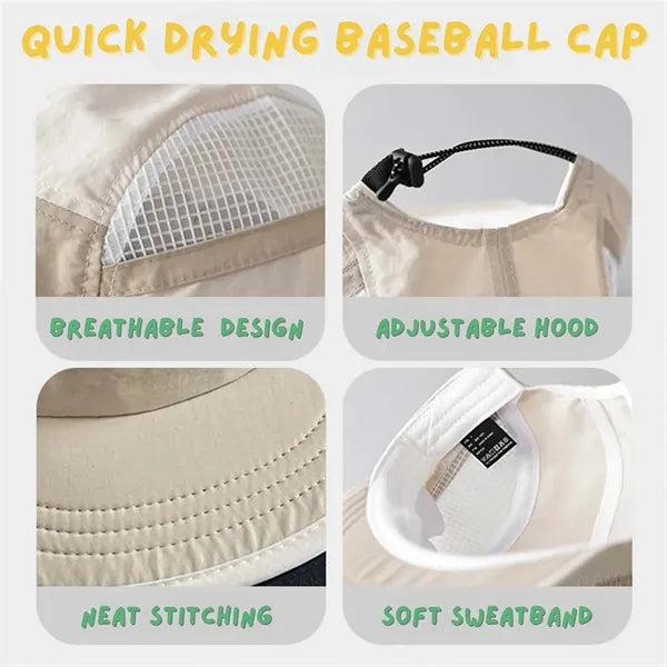 Sports golf lightweight breathable adjustable baseball cap