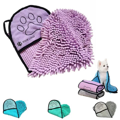 Extra Absorbent Quick Dry Comfortable Dog Pet Bath Towel