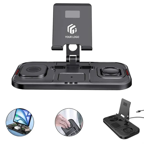 Multiple devices wireless charger 4 in 1 charging station