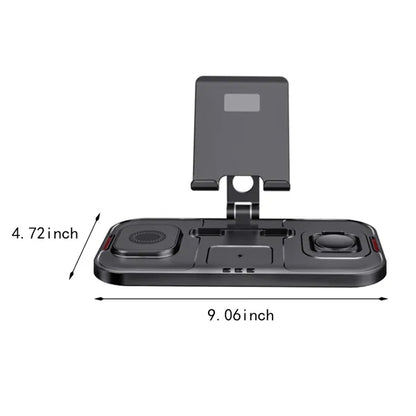 Multiple devices wireless charger 4 in 1 charging station