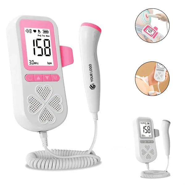 High-quality accurate home digital fetal heart rate monitor