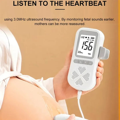High-quality accurate home digital fetal heart rate monitor