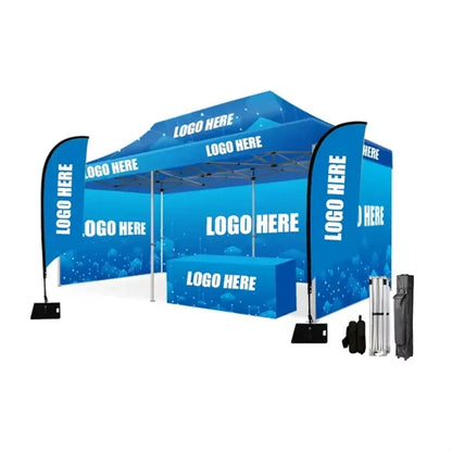 Custom 10x10 Canopy Tent with Logo for Outdoor Events