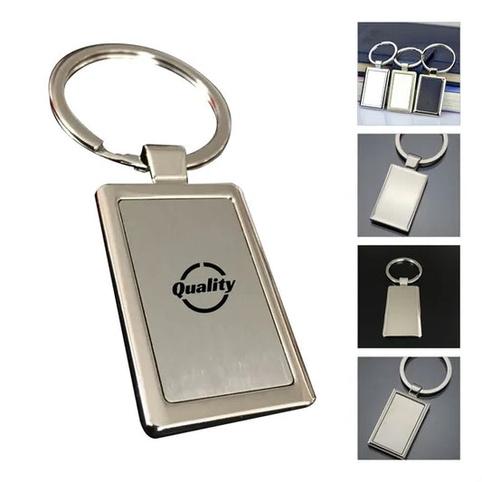 Die Cut Metal Keychain