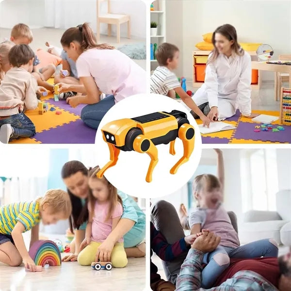 Intelligent Educational Toy Electronic Pet Solar Robot Dog