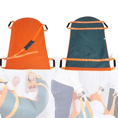 Large Patient Transfer Bed Positioning Pad with Handles