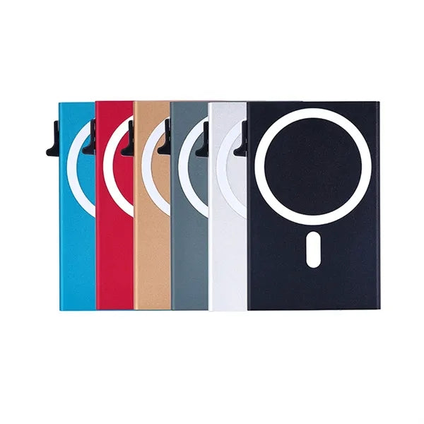 Slim Minimalist Magnetic Card Holder Wallets