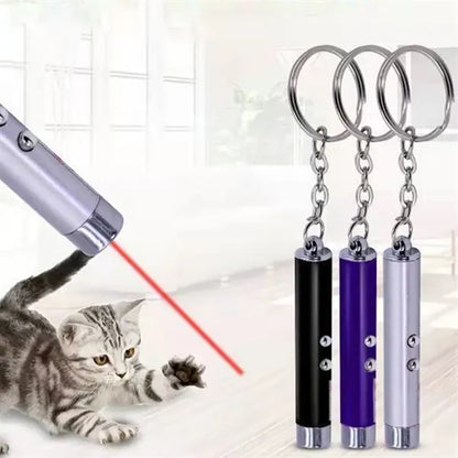 Interactive toy cat pet supplies led red point laser pointer