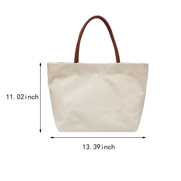 Multipurpose travel shopping large capacity tote canvas bag