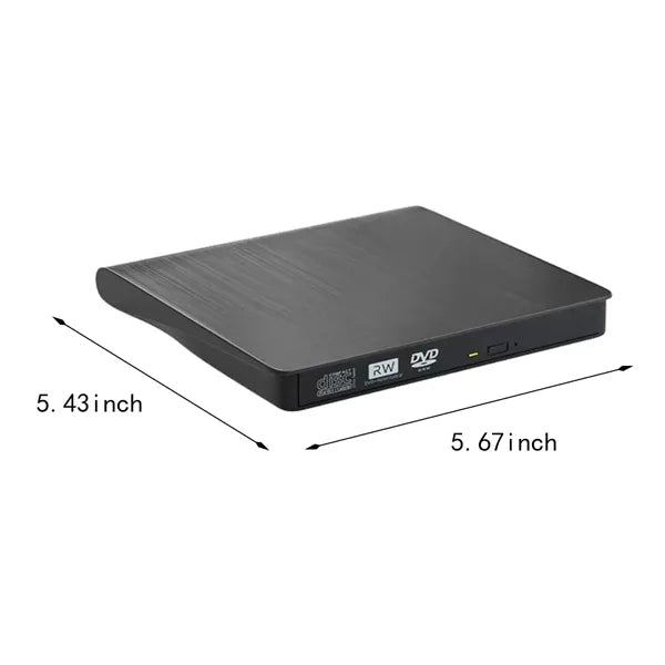 Multifunctional laptop external USB 3.0 CD/DVD drive player