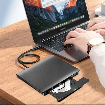 Multifunctional laptop external USB 3.0 CD/DVD drive player