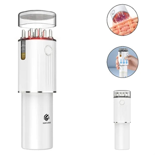 Multifunctional electric hair oil applicator scalp massager