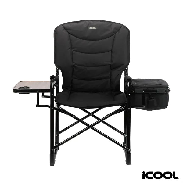 iCOOL Twin Peaks Deluxe Camping Chair With 18-Can Cooler