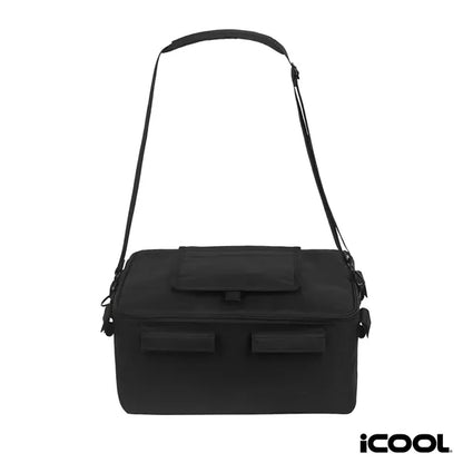 iCOOL Twin Peaks Deluxe Camping Chair With 18-Can Cooler