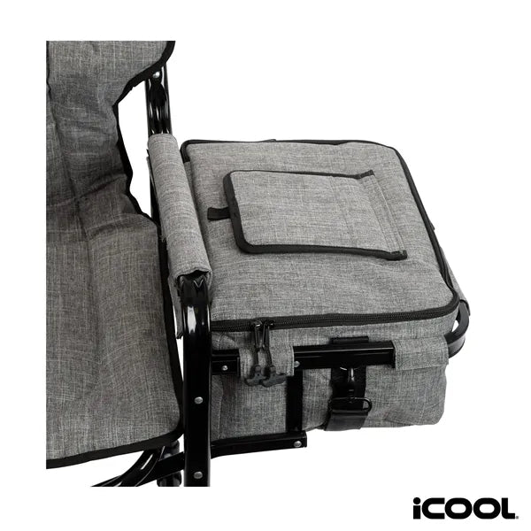 iCOOL Twin Peaks Deluxe Camping Chair With 18-Can Cooler