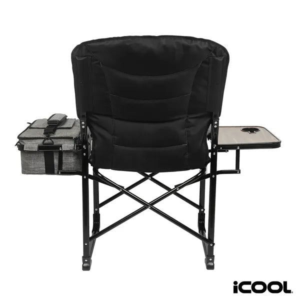 iCOOL Twin Peaks Deluxe Camping Chair With 18-Can Cooler