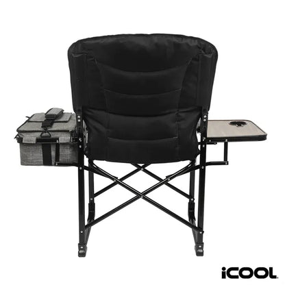 iCOOL Twin Peaks Deluxe Camping Chair With 18-Can Cooler