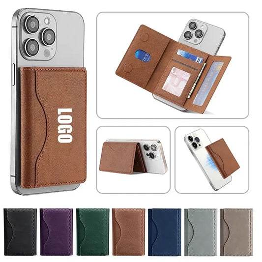 MagSafe Magnetic PU Leather Trifold Wallet