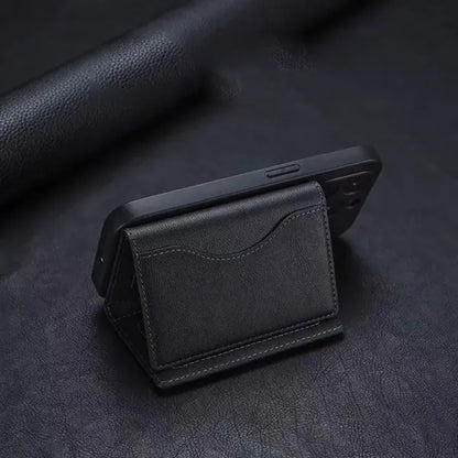 MagSafe Magnetic PU Leather Trifold Wallet