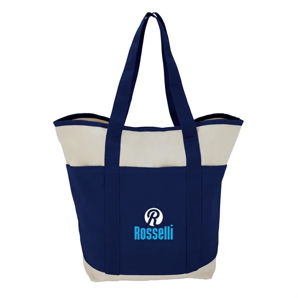 Myrtle Natural Canvas Tote