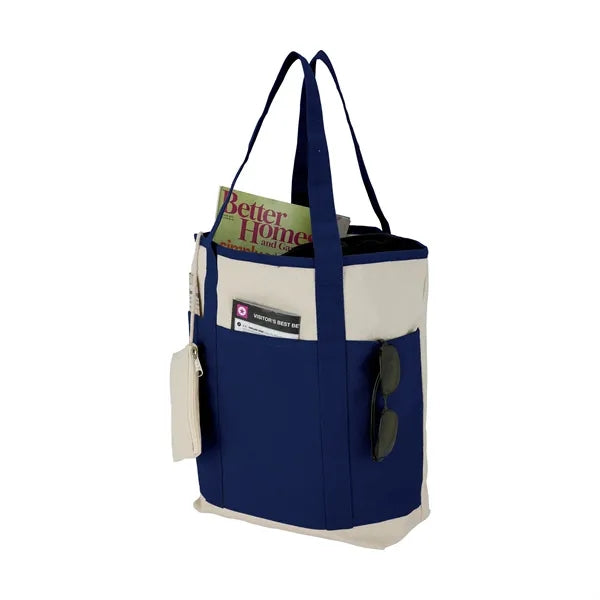 Myrtle Natural Canvas Tote