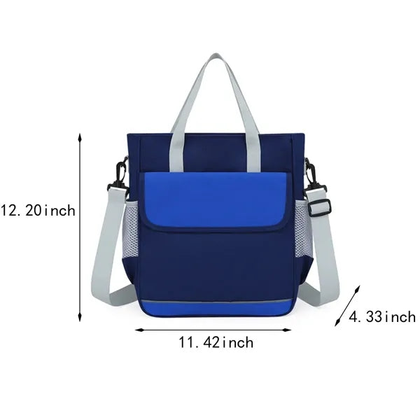 Large capacity portable multipurpose school tote backpack