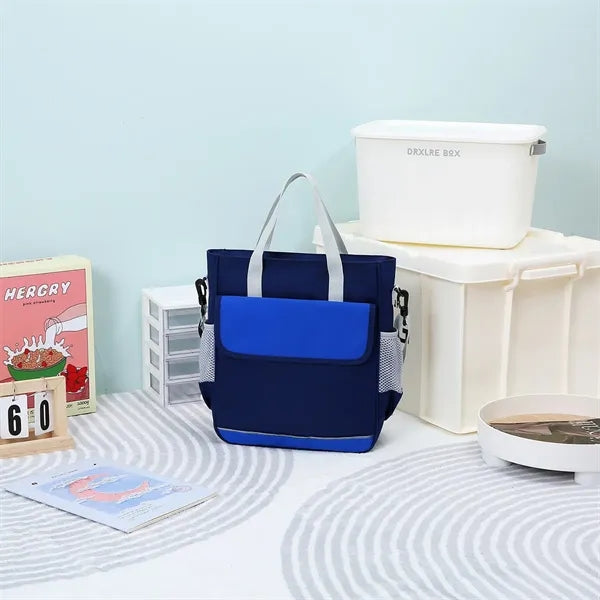 Large capacity portable multipurpose school tote backpack