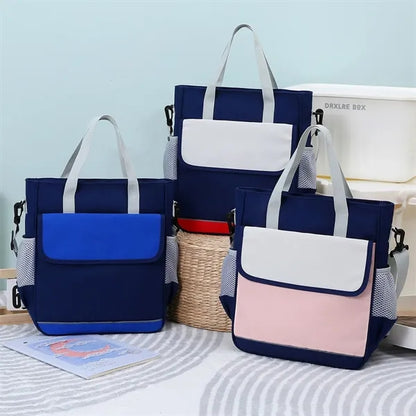 Large capacity portable multipurpose school tote backpack