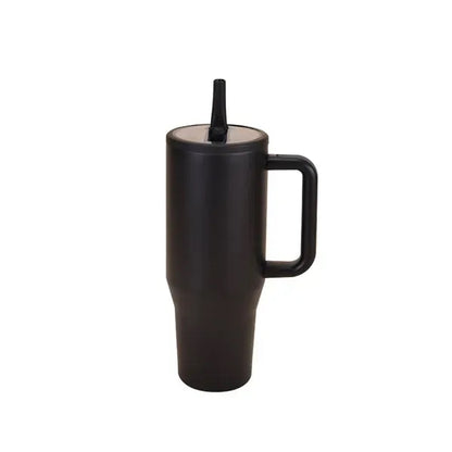 40 oz Stainless Steel Vacuum Insulated W/Handle & Straw
