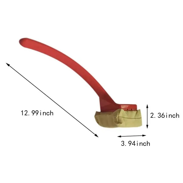 Durable unique bristle free barbecue cleaning scraper brush