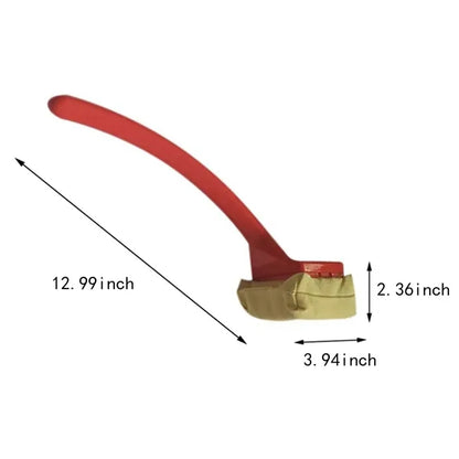 Durable unique bristle free barbecue cleaning scraper brush
